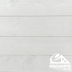 Lambris - SAPIN BROSSE BLANC POLAIRE - ISB - 12x135 mm x 2,65 ml - 5 lames/pqt